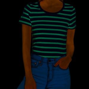 J. Crew - Striped Perfect Fit T-Shirt